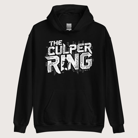 Black The Culper Ring Hoodie - history buff gift by HistoHead