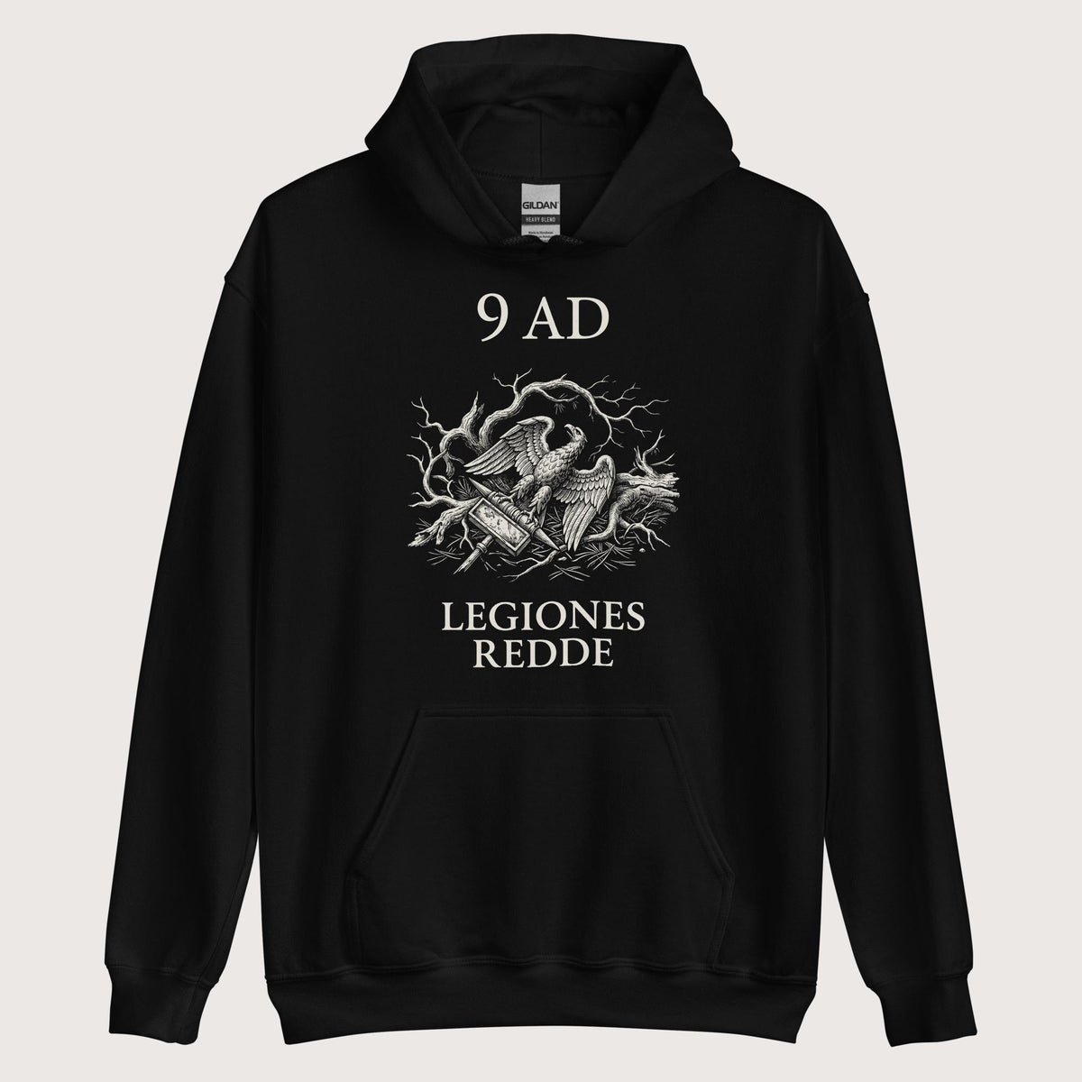 Black Give Me Back My Legions Hoodie - history buff gift by HistoHead