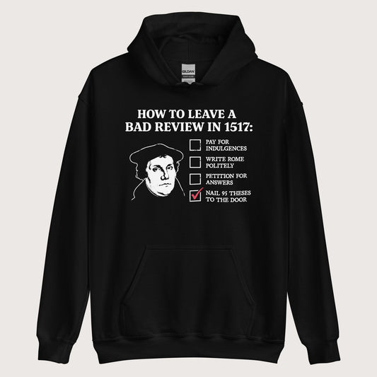 Black Martin Luther's Conflict Resolution Hoodie - history buff gift by HistoHead