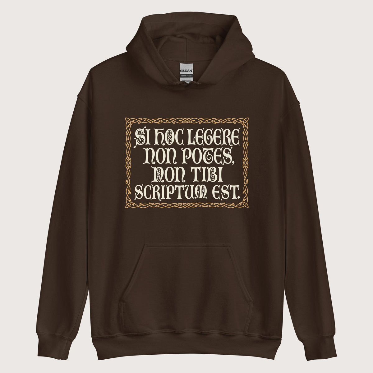 Dark Chocolate If You Can't Read This It's Not Written For You Hoodie - history buff gift by HistoHead