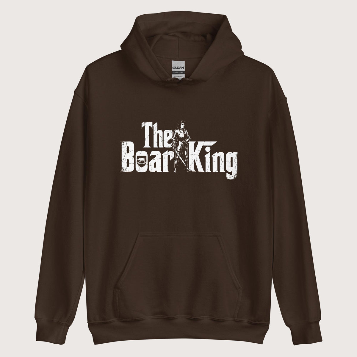 Dark Chocolate Richard III The Boar King Hoodie - history buff gift by HistoHead