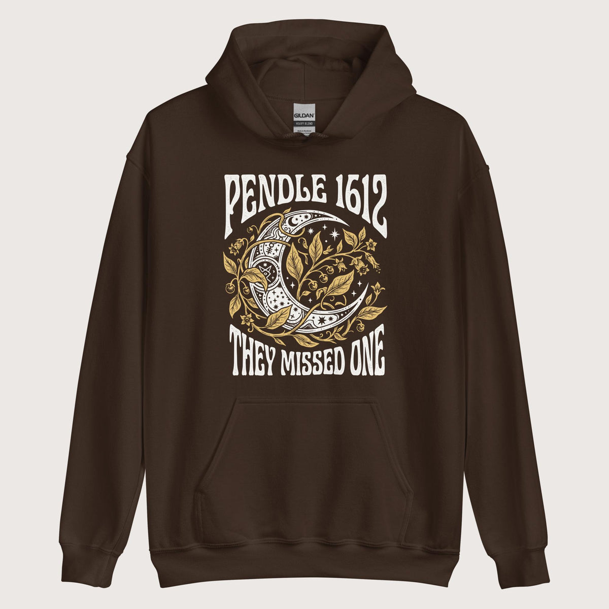 Dark Chocolate Pendle Witch Trials They Missed One Hoodie - history buff gift by HistoHead
