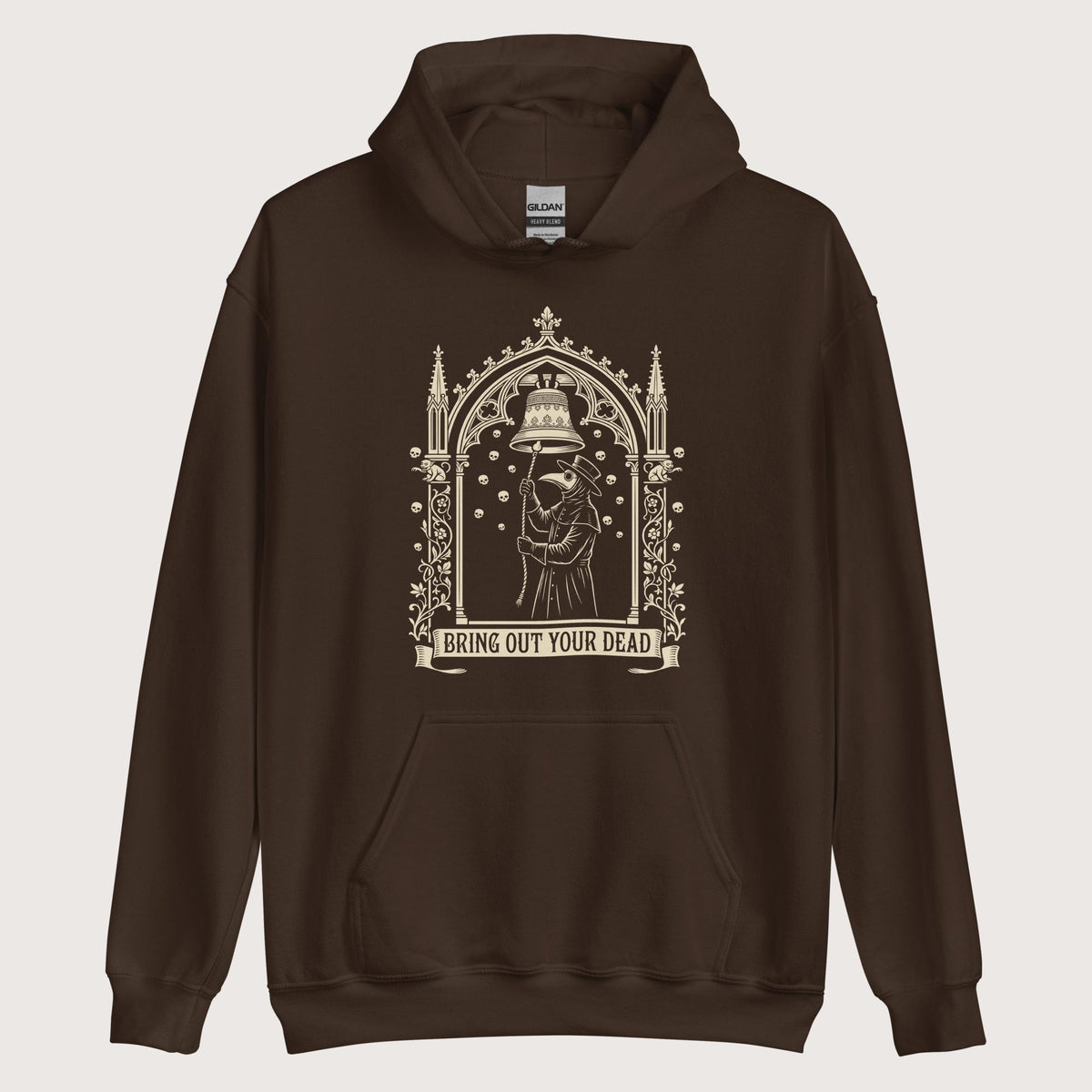 Dark Chocolate Bring Out Your Dead Hoodie - history buff gift by HistoHead