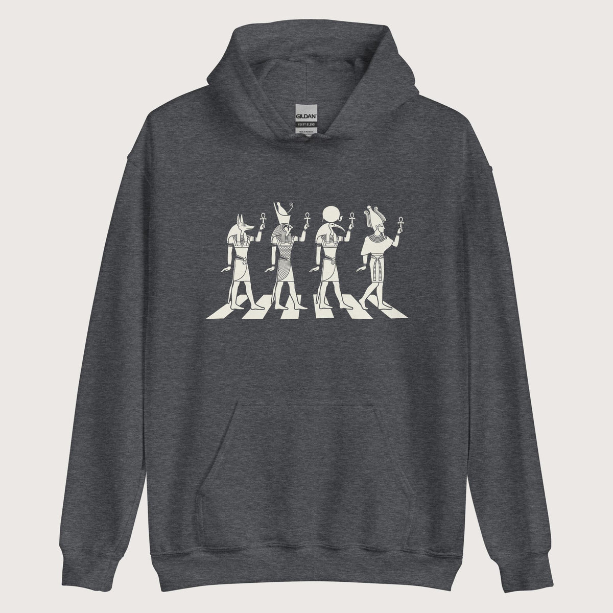 Dark Heather Nile Road Hoodie - history buff gift by HistoHead