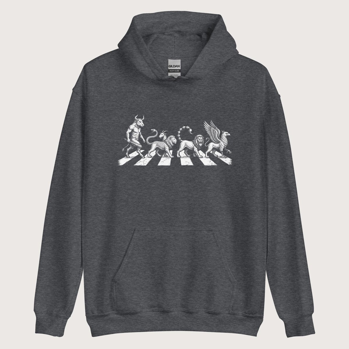 Dark Heather Beast Road Hoodie - history buff gift by HistoHead