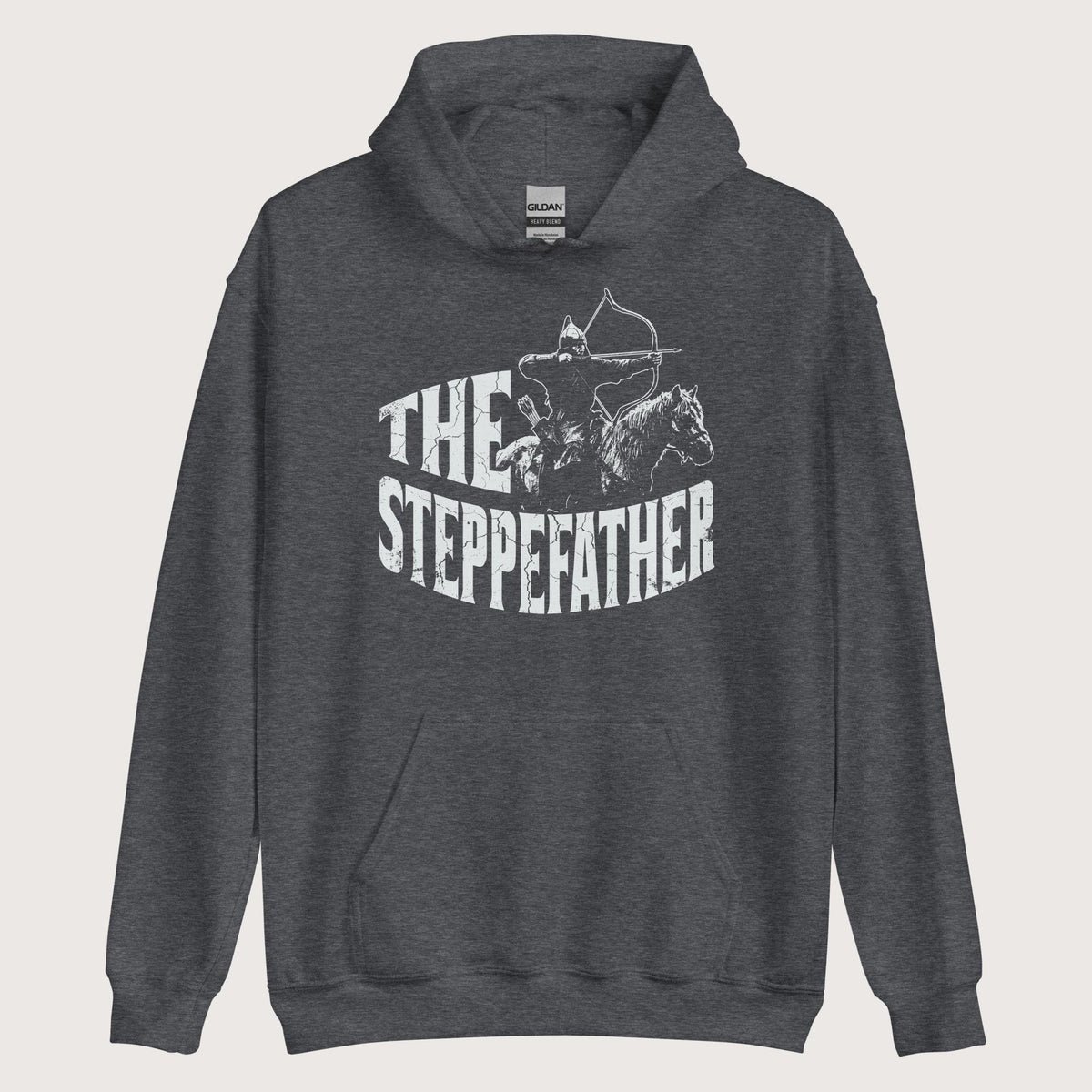 Dark Heather The Steppefather Hoodie - history buff gift by HistoHead