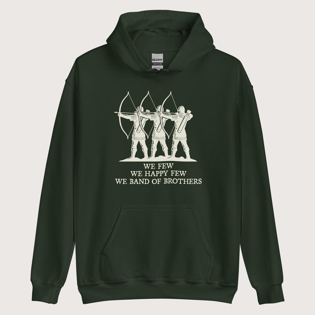Forest Green Band of Brothers Hoodie - history buff gift by HistoHead