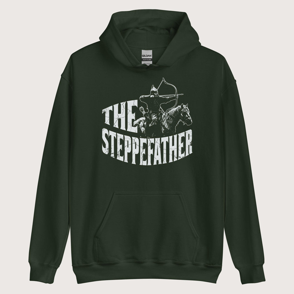 Forest Green The Steppefather Hoodie - history buff gift by HistoHead
