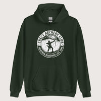 Forest Green Crecy Archery Club Hoodie - history buff gift by HistoHead