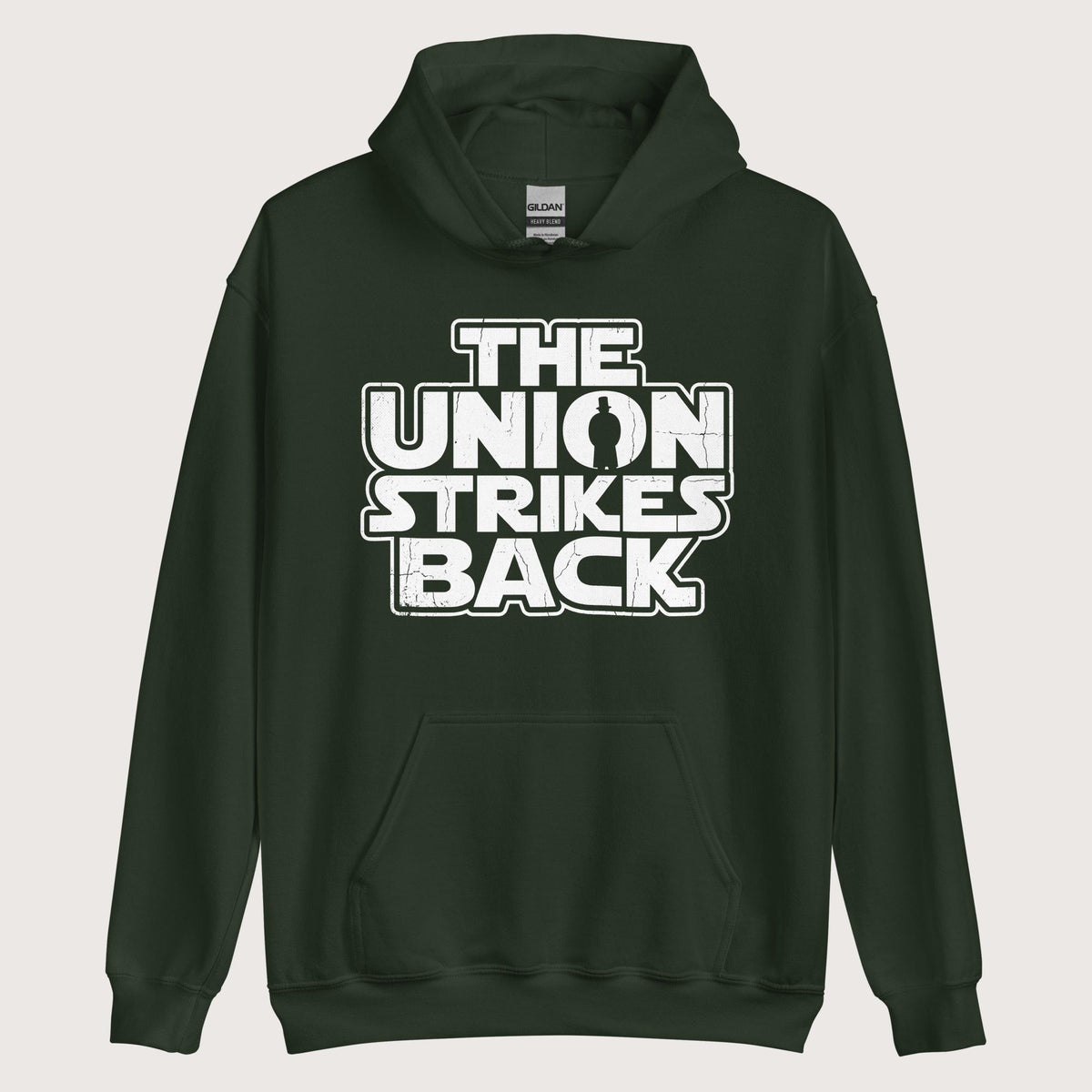 Forest Green The Union Strikes Back Hoodie - history buff gift by HistoHead