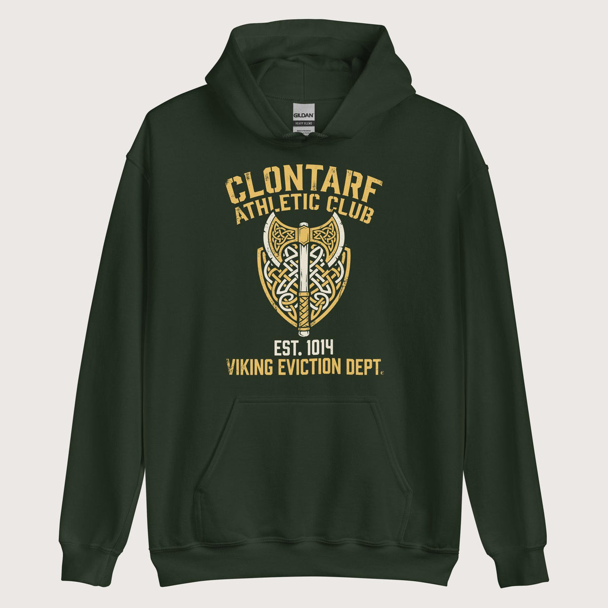 Forest Green Clontarf Athletic Club Hoodie - history buff gift by HistoHead