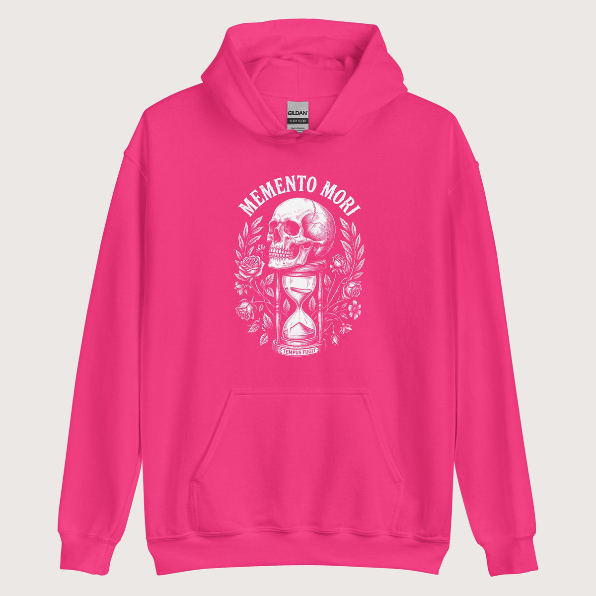 Heliconia Memento Mori Tempus Fugit Hoodie - history buff gift by HistoHead