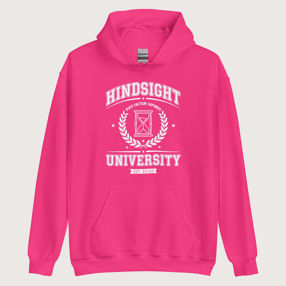 Heliconia Hindsight University Hoodie - history buff gift by HistoHead