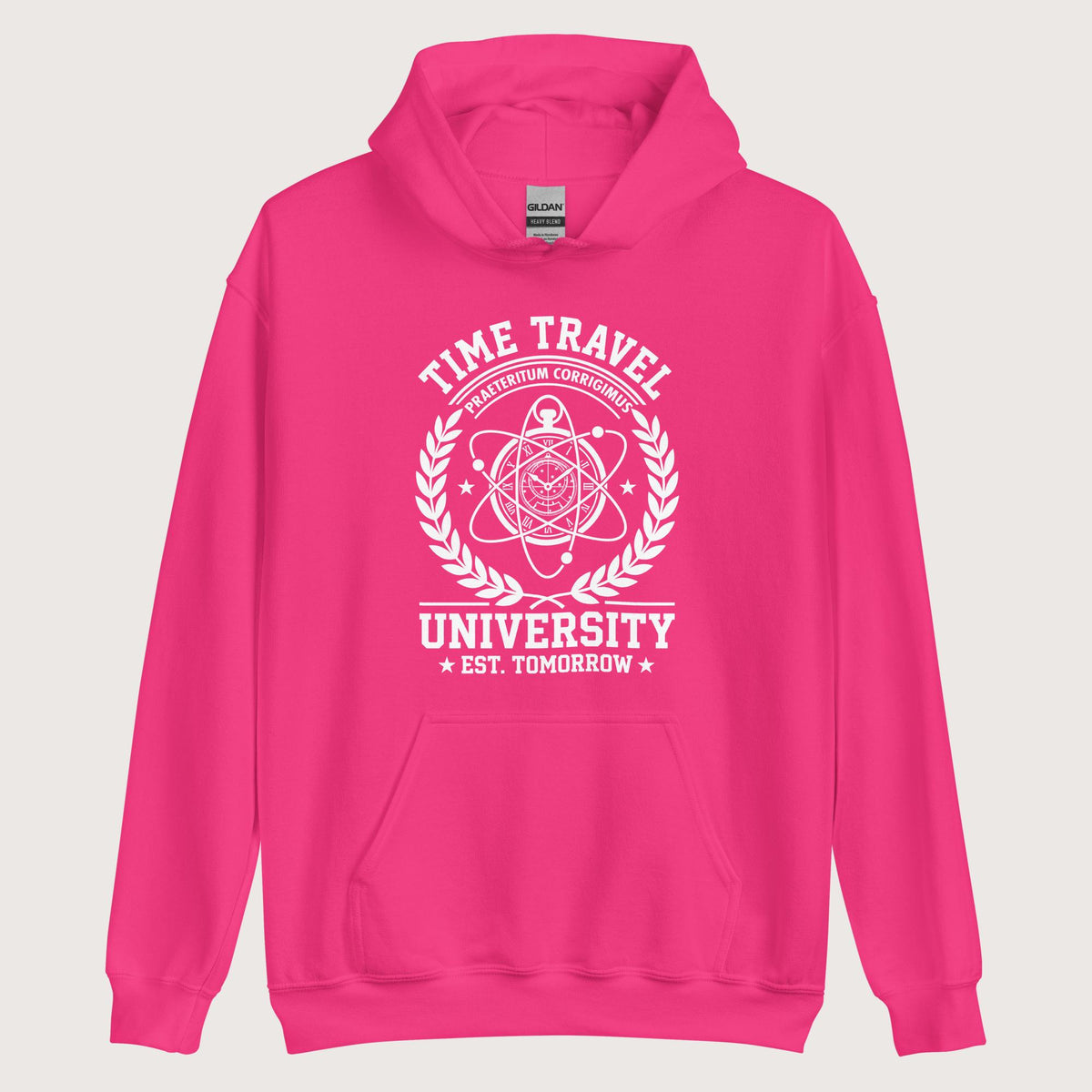 Heliconia Time Travel University Hoodie - history buff gift by HistoHead