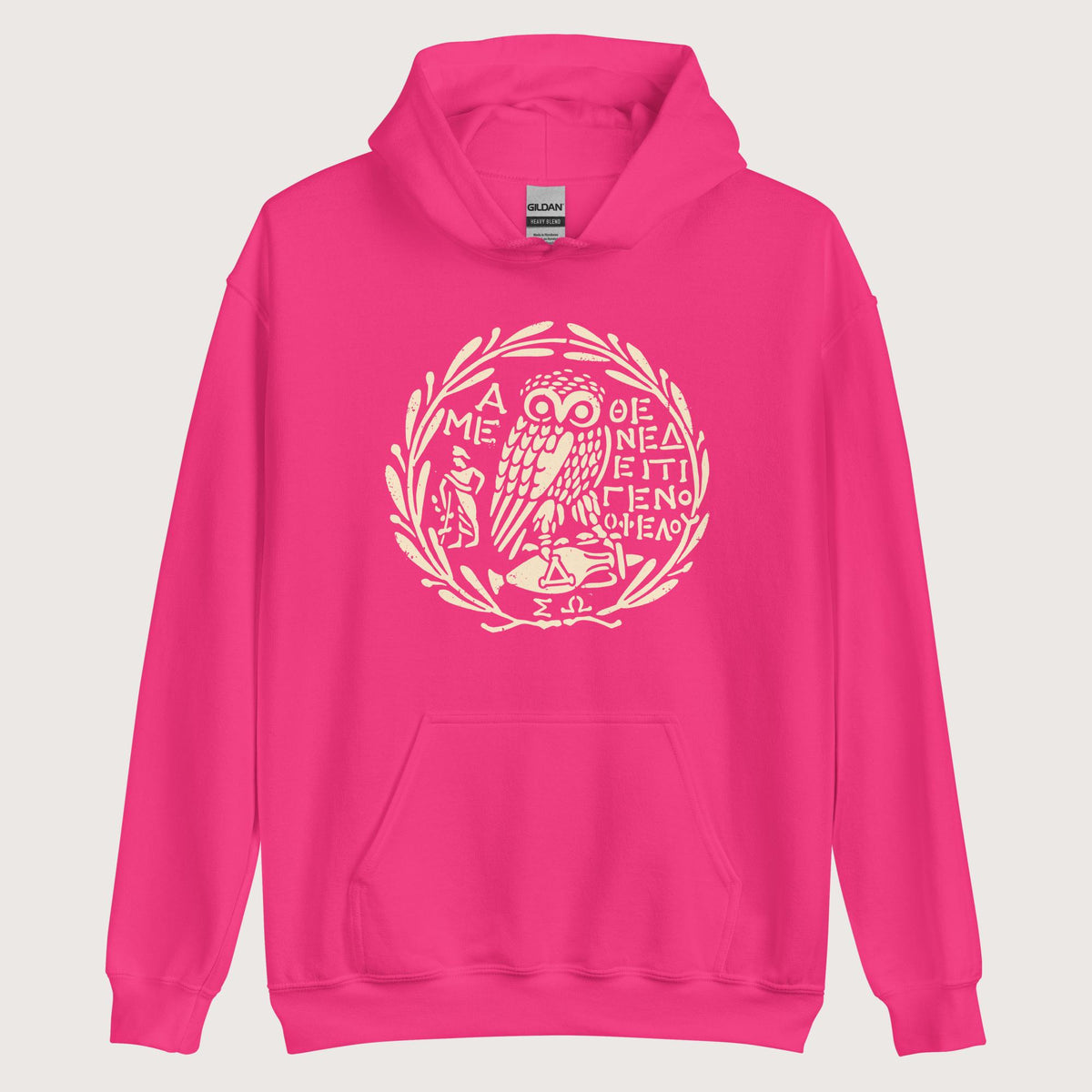Heliconia Owl of Athena 2 Hoodie - history buff gift by HistoHead