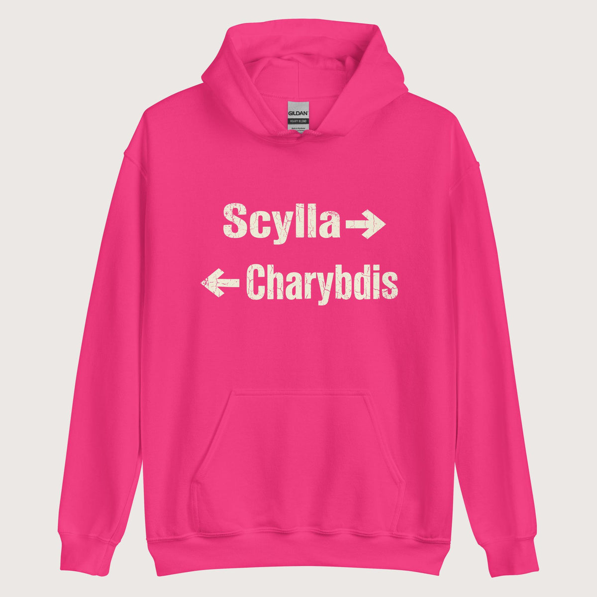 Heliconia Between Scylla and Charybdis Hoodie - history buff gift by HistoHead