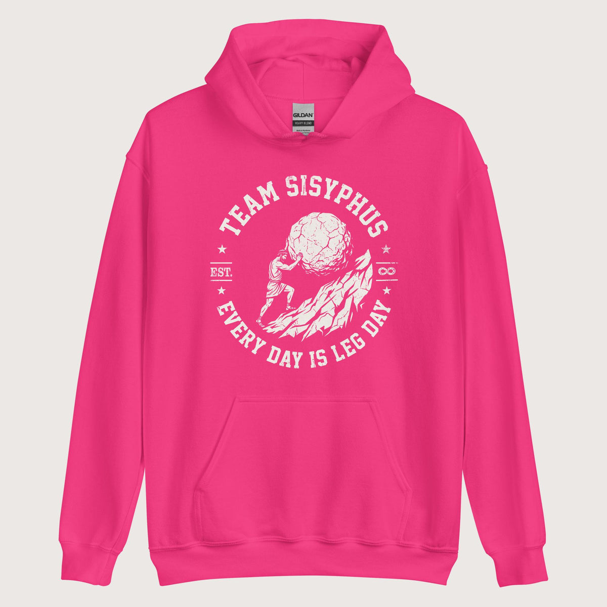 Heliconia Team Sisyphus Hoodie - history buff gift by HistoHead