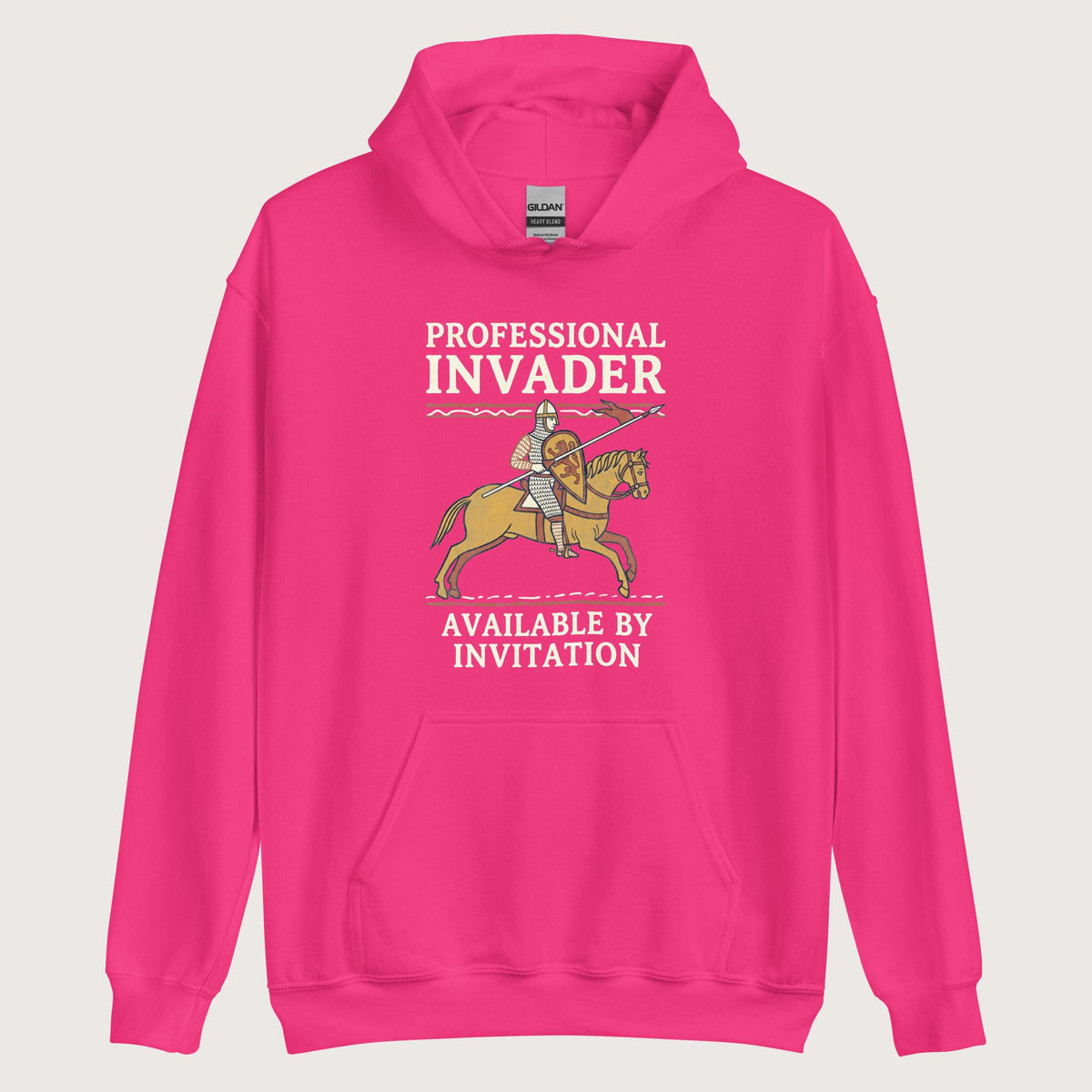 Heliconia Professional Invader Hoodie - history buff gift by HistoHead