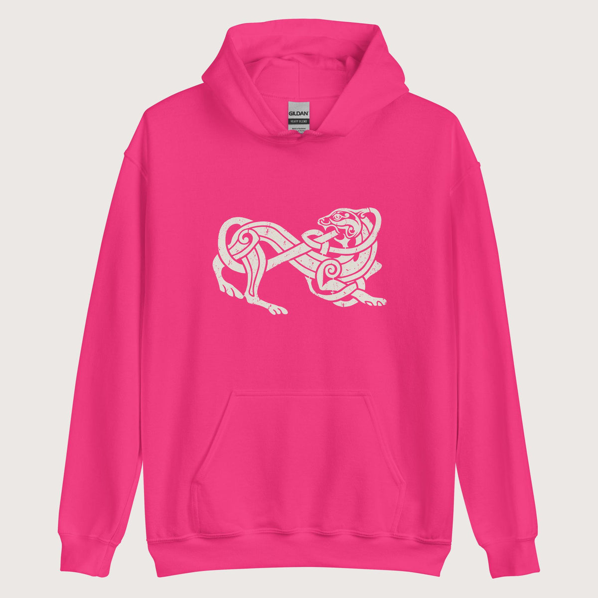 Heliconia Norse Lion Hoodie - history buff gift by HistoHead