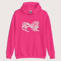 Heliconia Norse Lion Hoodie - history buff gift by HistoHead