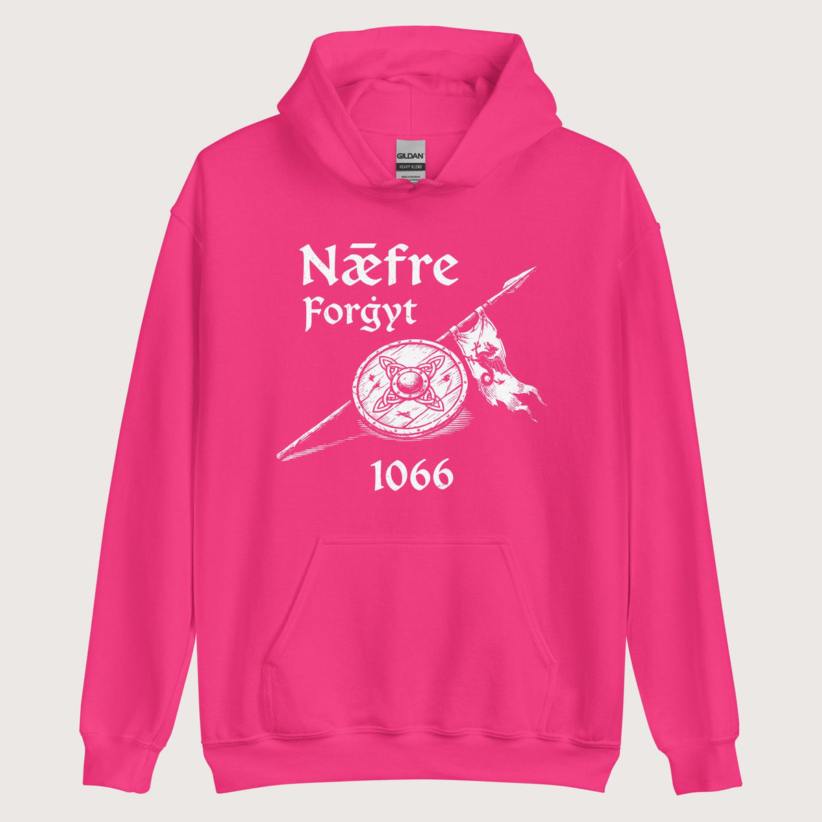 Heliconia Never Forget 1066 Hoodie - history buff gift by HistoHead