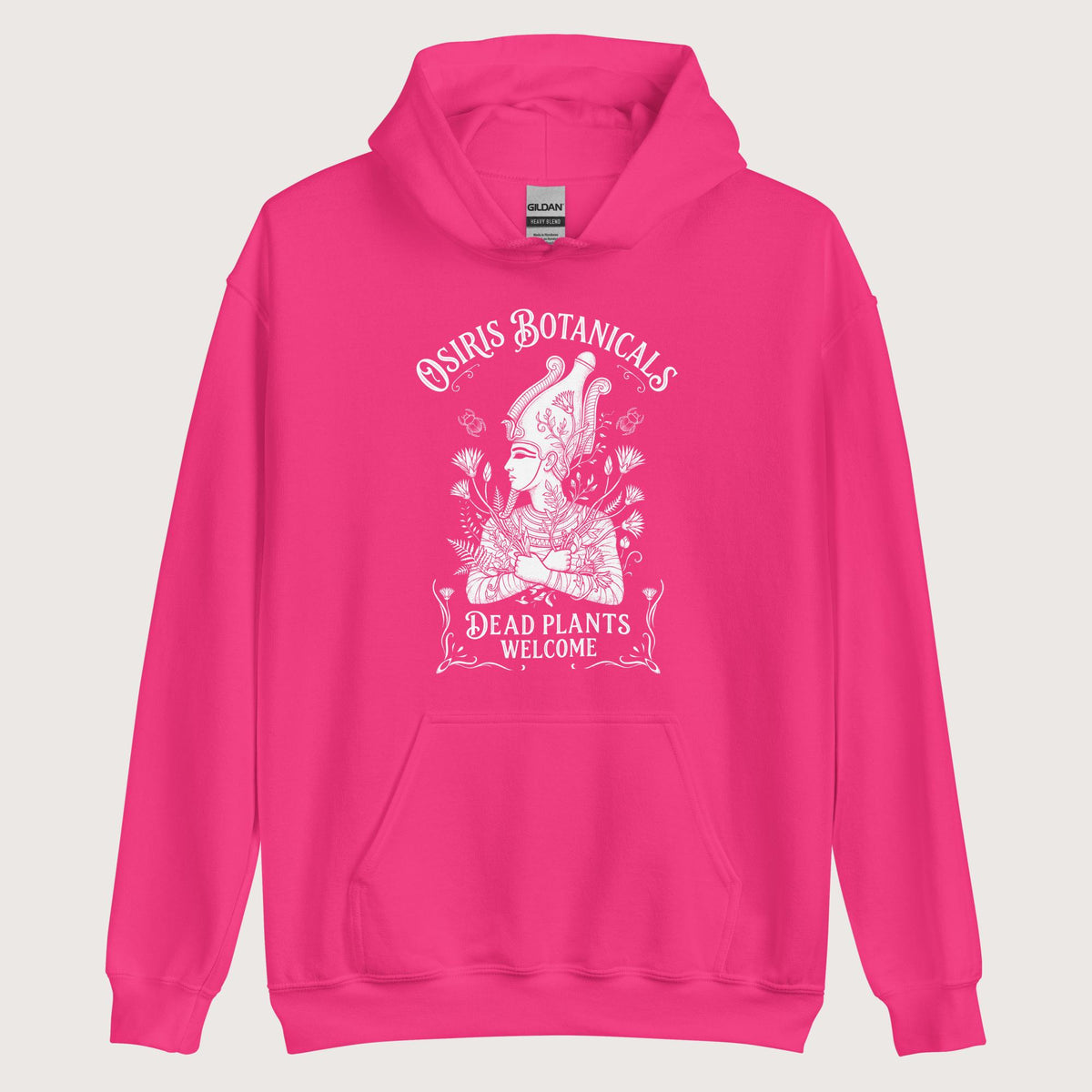 Heliconia Osiris Botanicals Hoodie - history buff gift by HistoHead