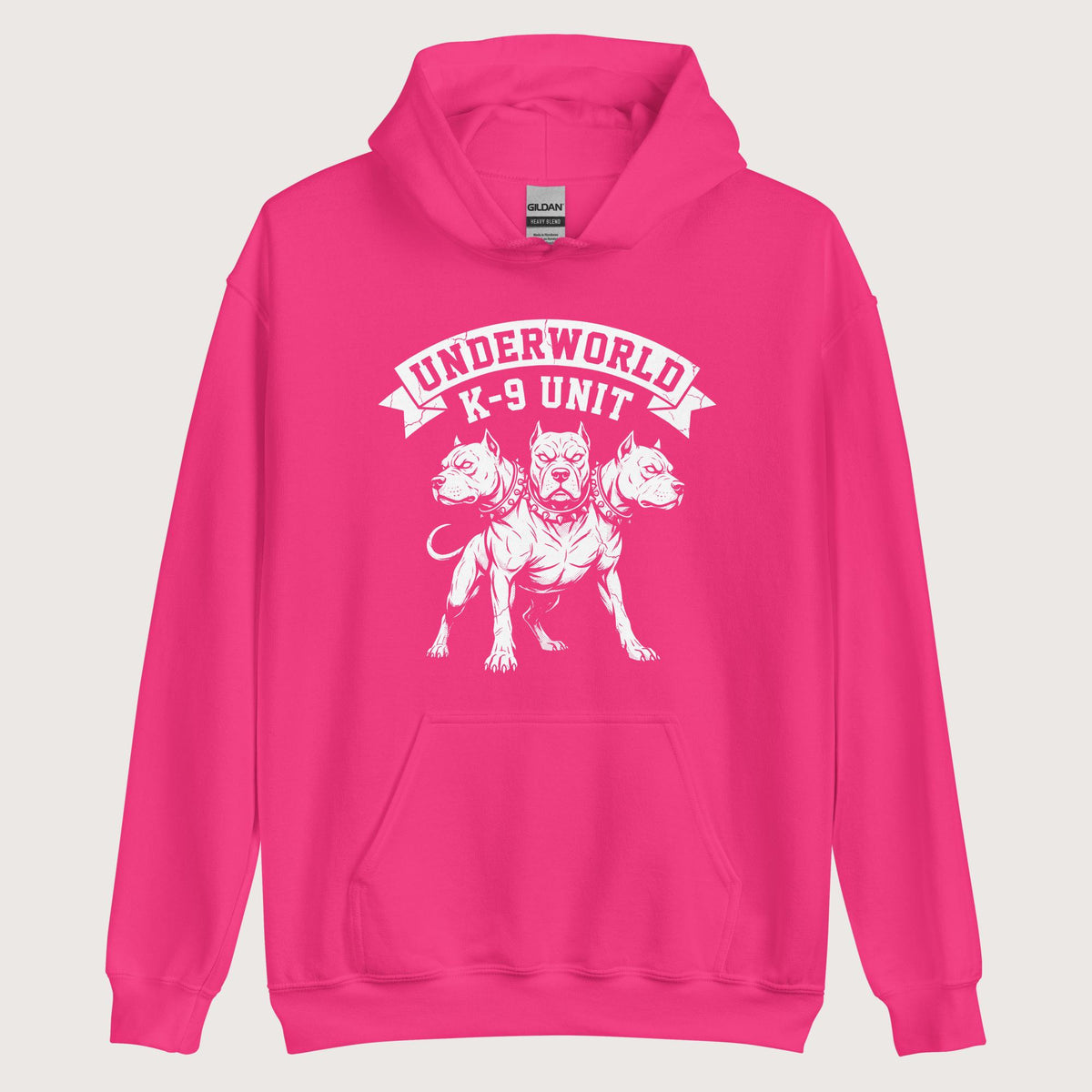 Heliconia Cerberus Underworld K-9 Unit Hoodie - history buff gift by HistoHead