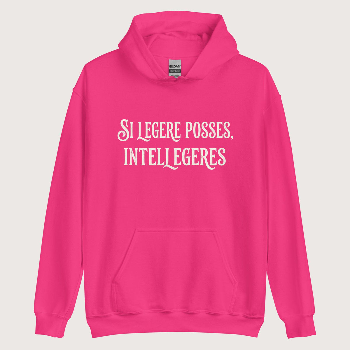 Heliconia If You Could Read It You Would Understand in Latin Hoodie - history buff gift by HistoHead