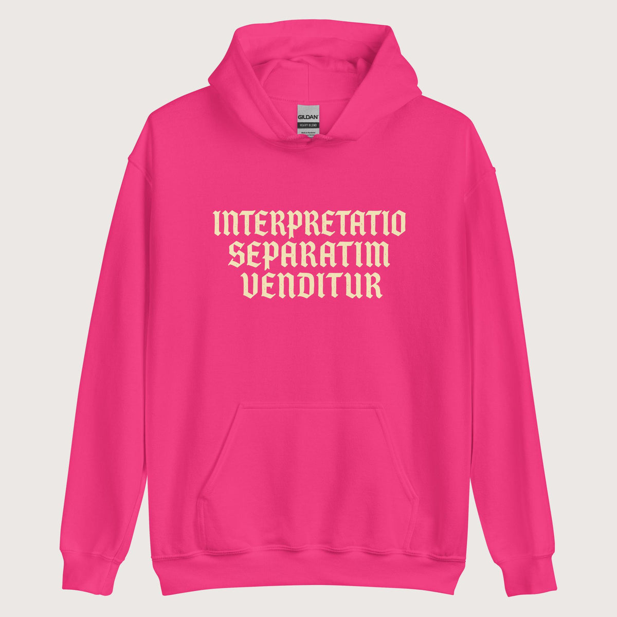 Heliconia Translation Sold Separately in Latin Hoodie - history buff gift by HistoHead
