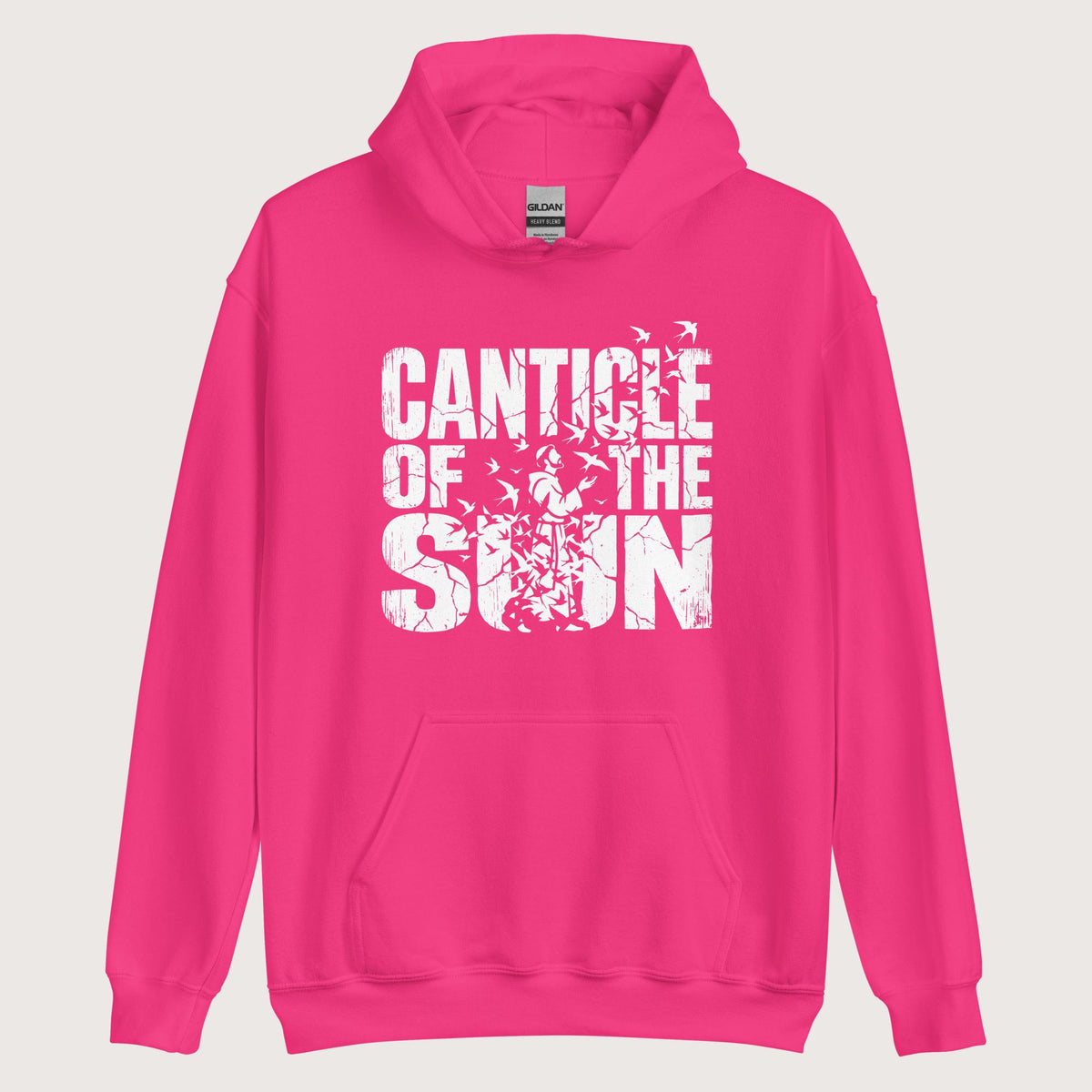 Heliconia Canticle of the Sun Saint Francis of Assisi Birds Hoodie - history buff gift by HistoHead
