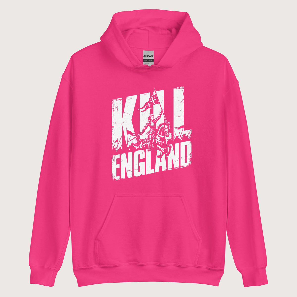 Heliconia Joan of Arc Kill England Hoodie - history buff gift by HistoHead