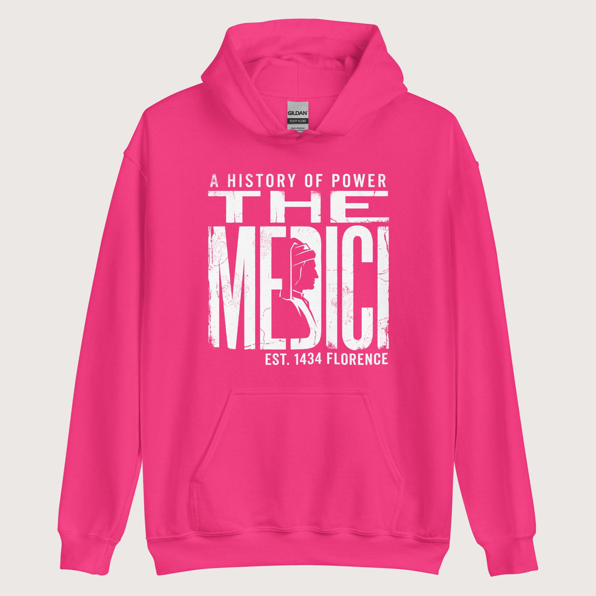 Heliconia The Medici Hoodie - history buff gift by HistoHead