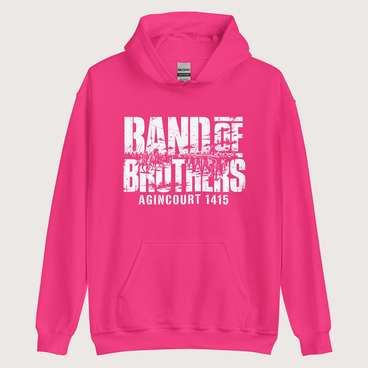 Heliconia Band of Brothers Agincourt 1415 Hoodie - history buff gift by HistoHead