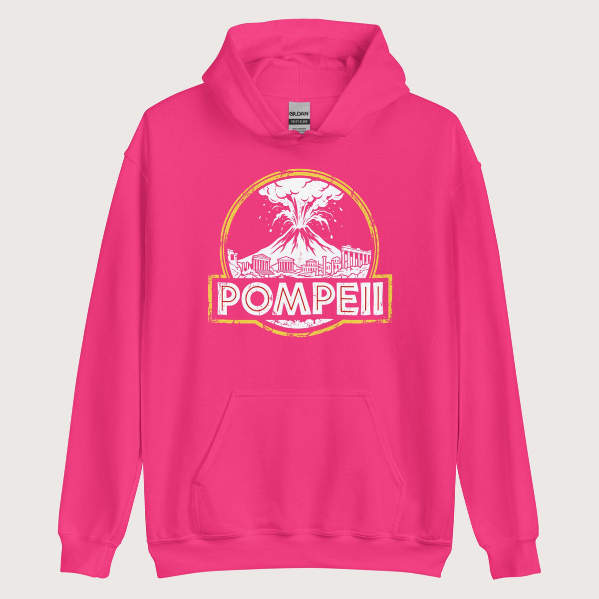 Heliconia Pompeii Hoodie - history buff gift by HistoHead