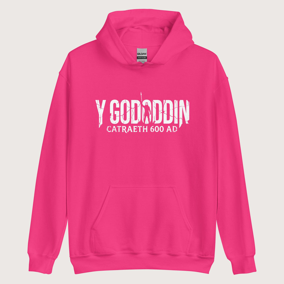 Heliconia Y Gododdin Catraeth 600 Hoodie - history buff gift by HistoHead