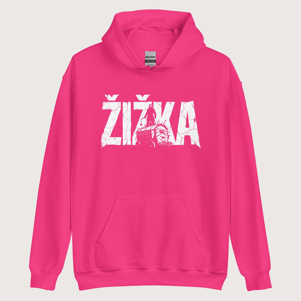 Heliconia Jan Žižka Hoodie - history buff gift by HistoHead