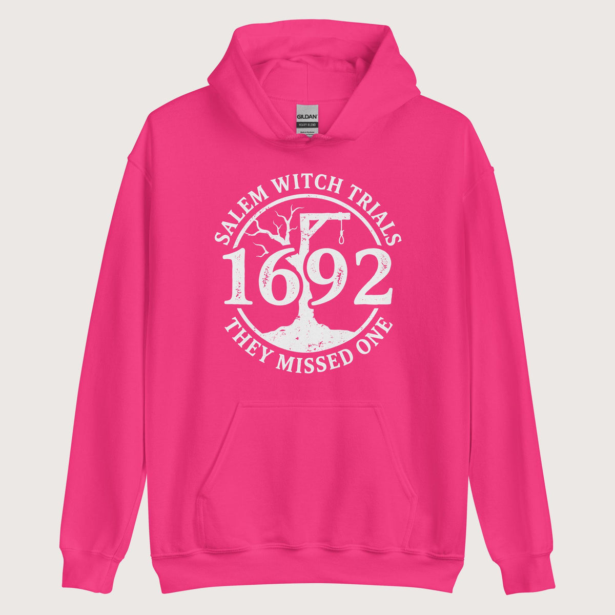 Heliconia Salem Witch Trials They Missed One Hoodie - history buff gift by HistoHead