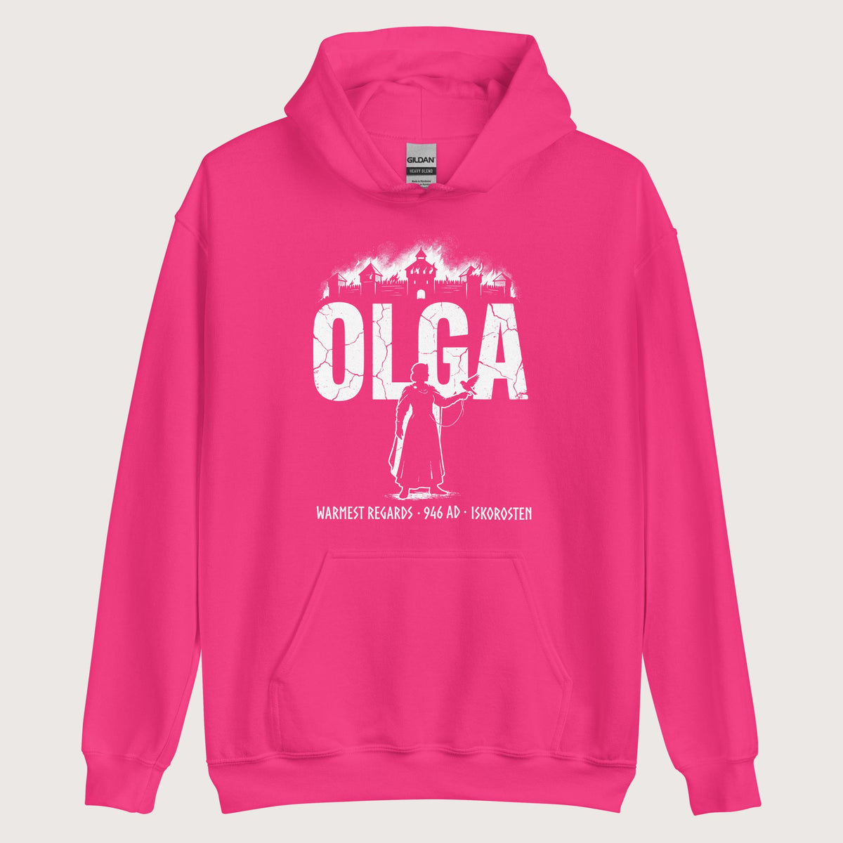 Heliconia Olga of Kiev Warmest Regards Hoodie - history buff gift by HistoHead