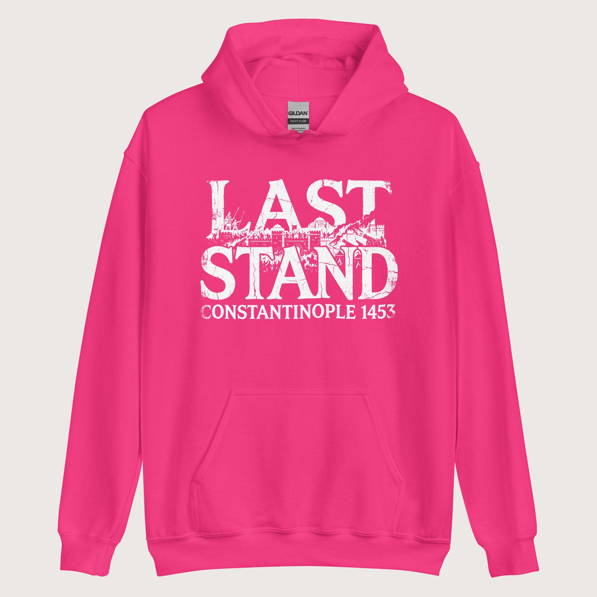 Heliconia Last Stand Constantinople 1453 Hoodie - history buff gift by HistoHead