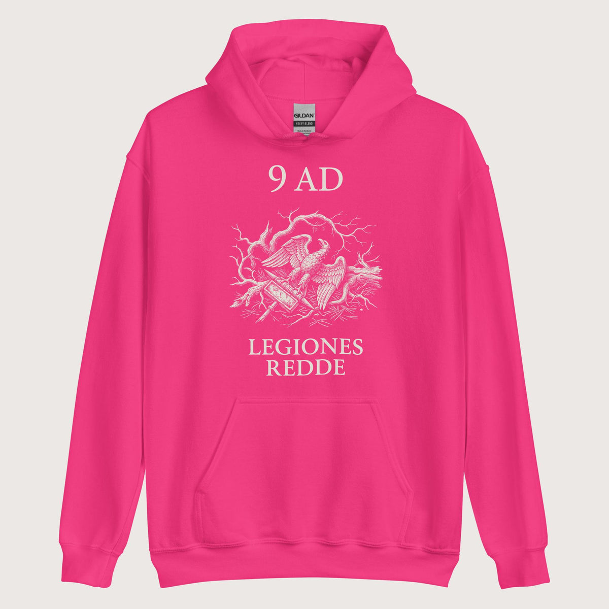 Heliconia Give Me Back My Legions Hoodie - history buff gift by HistoHead