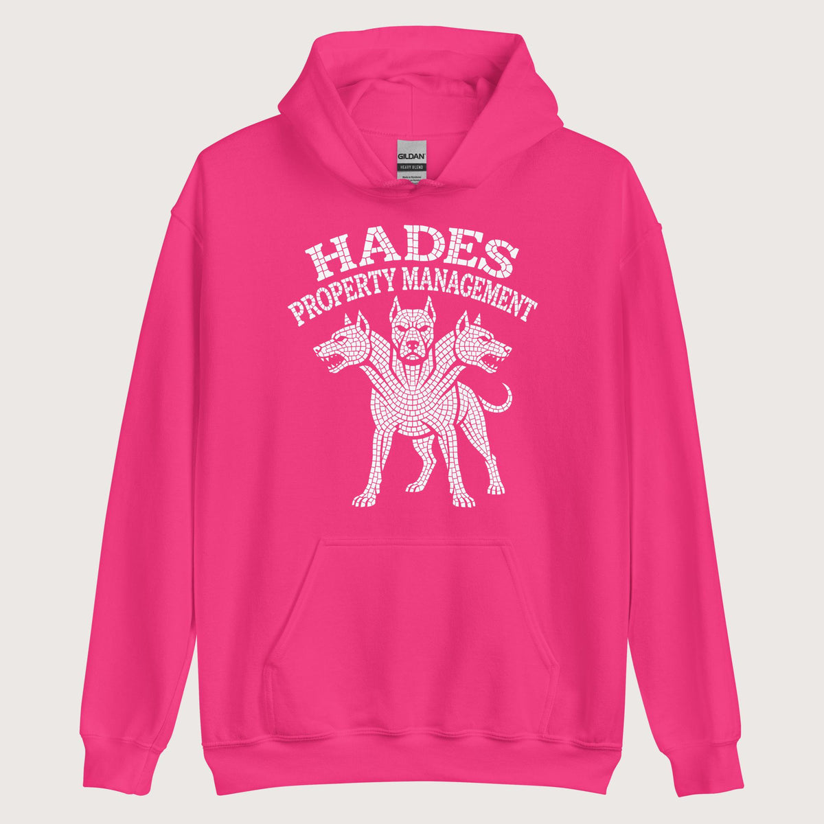 Heliconia Hades Property Management Hoodie - history buff gift by HistoHead