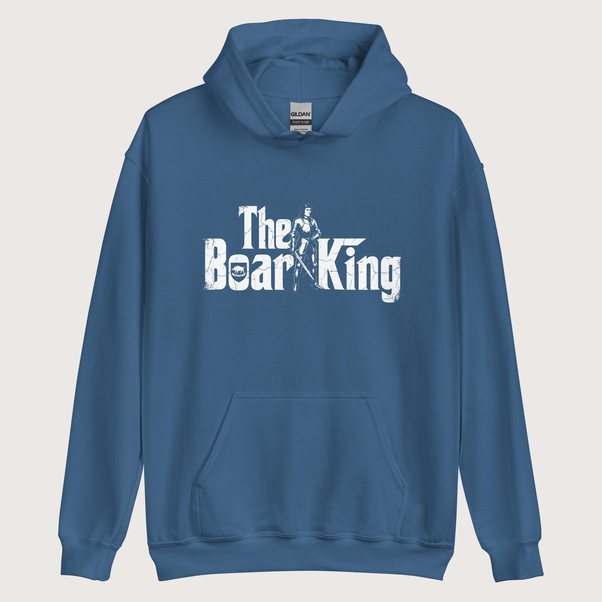 Indigo Blue Richard III The Boar King Hoodie - history buff gift by HistoHead