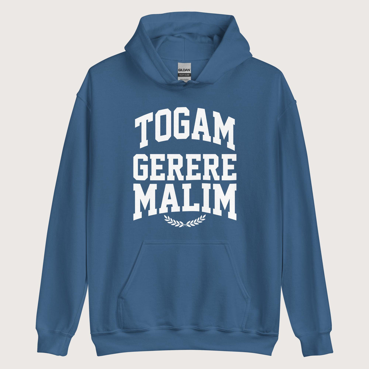 Indigo Blue Latin I'd Rather Be Wearing A Toga Hoodie - history buff gift by HistoHead