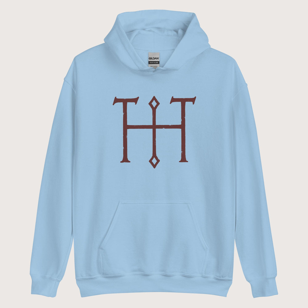 Light Blue Otto the Great Autograph Hoodie - history buff gift by HistoHead