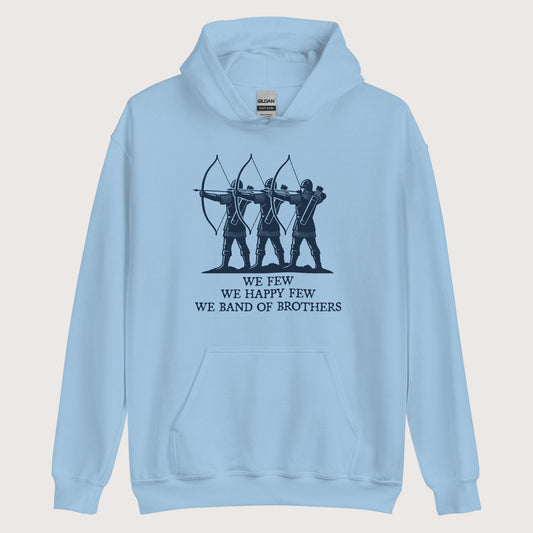 Light Blue Band of Brothers Hoodie - history buff gift by HistoHead
