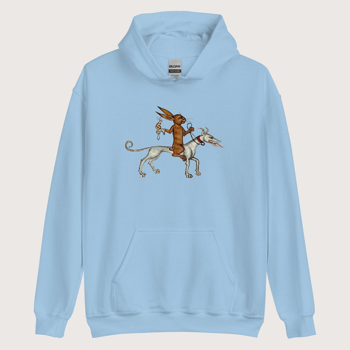 Light Blue On a Quest Hoodie - history buff gift by HistoHead
