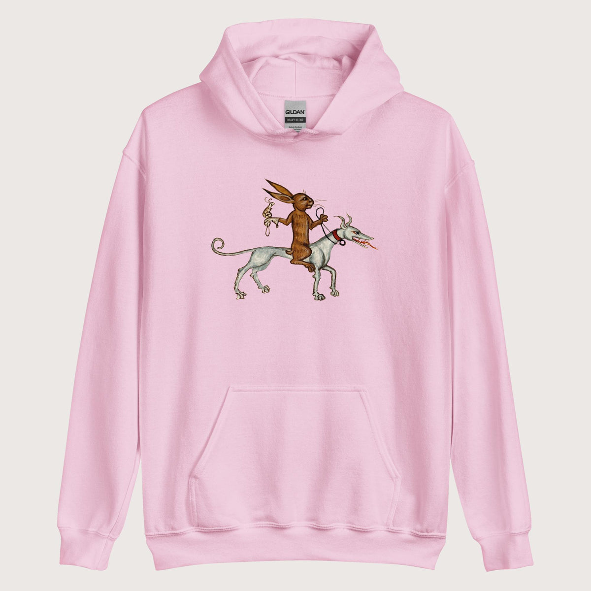 Light Pink On a Quest Hoodie - history buff gift by HistoHead