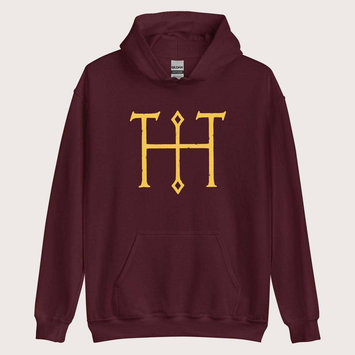 Maroon Otto the Great Autograph Hoodie - history buff gift by HistoHead