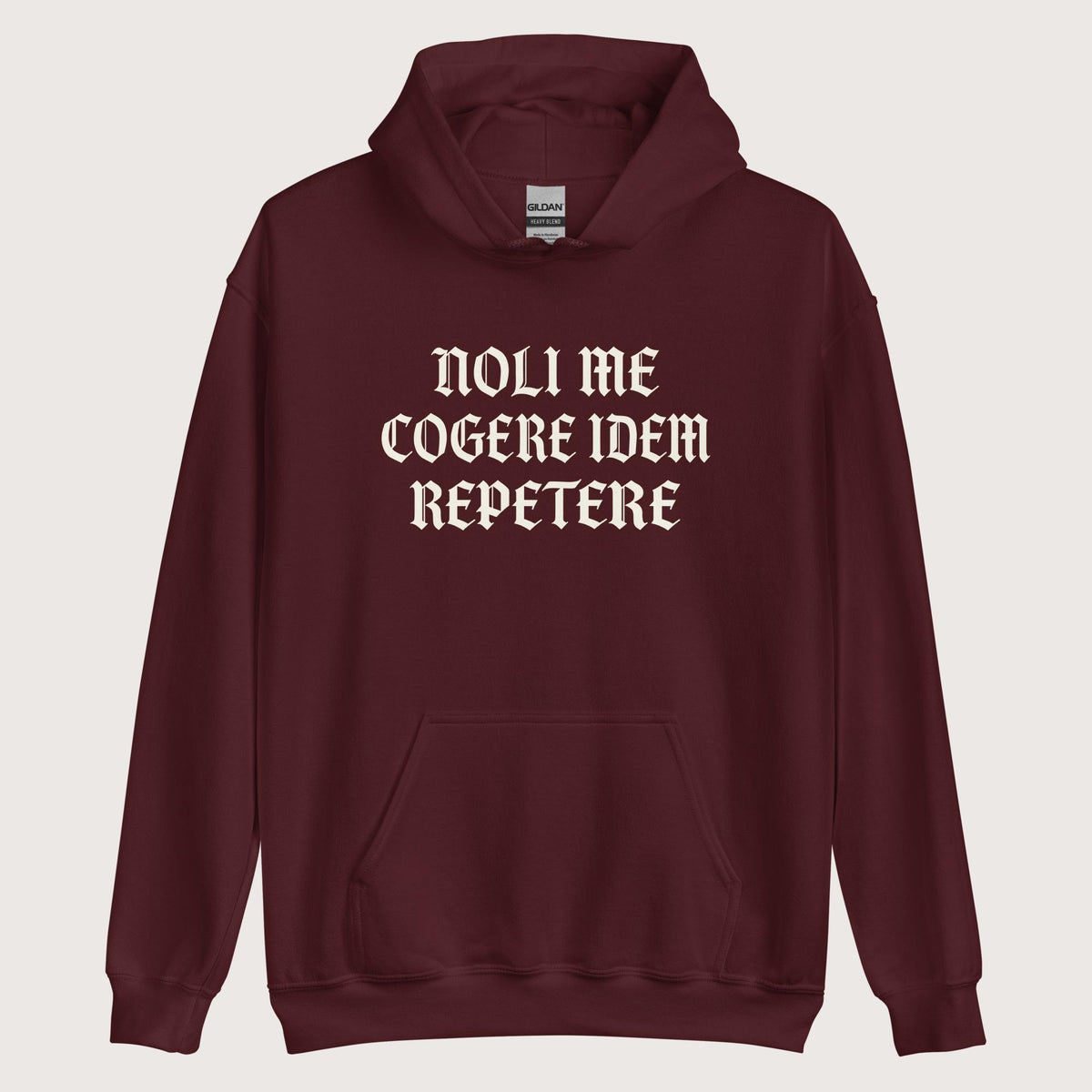 Maroon Don't Make Me Repeat Myself Hoodie - history buff gift by HistoHead