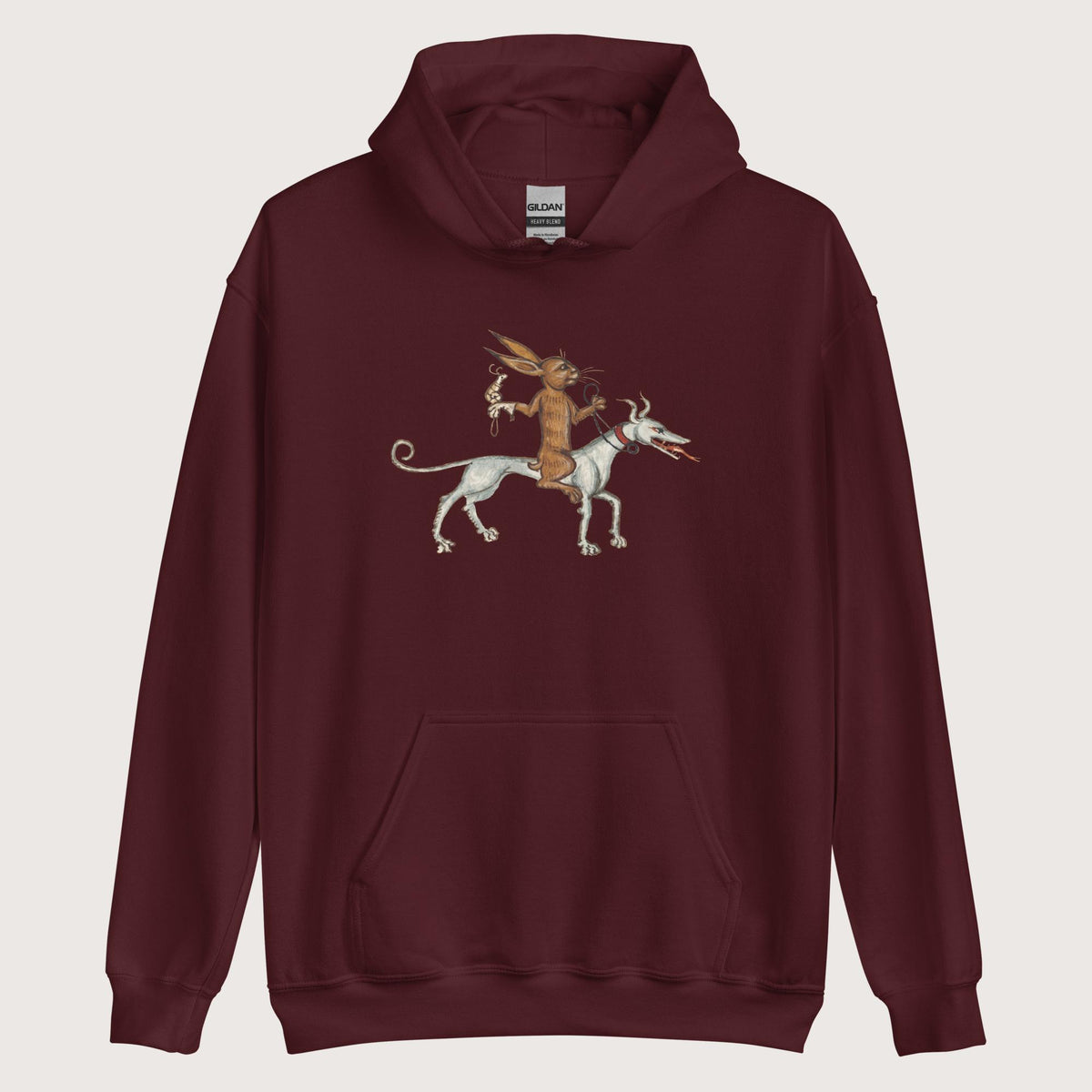 Maroon On a Quest Hoodie - history buff gift by HistoHead